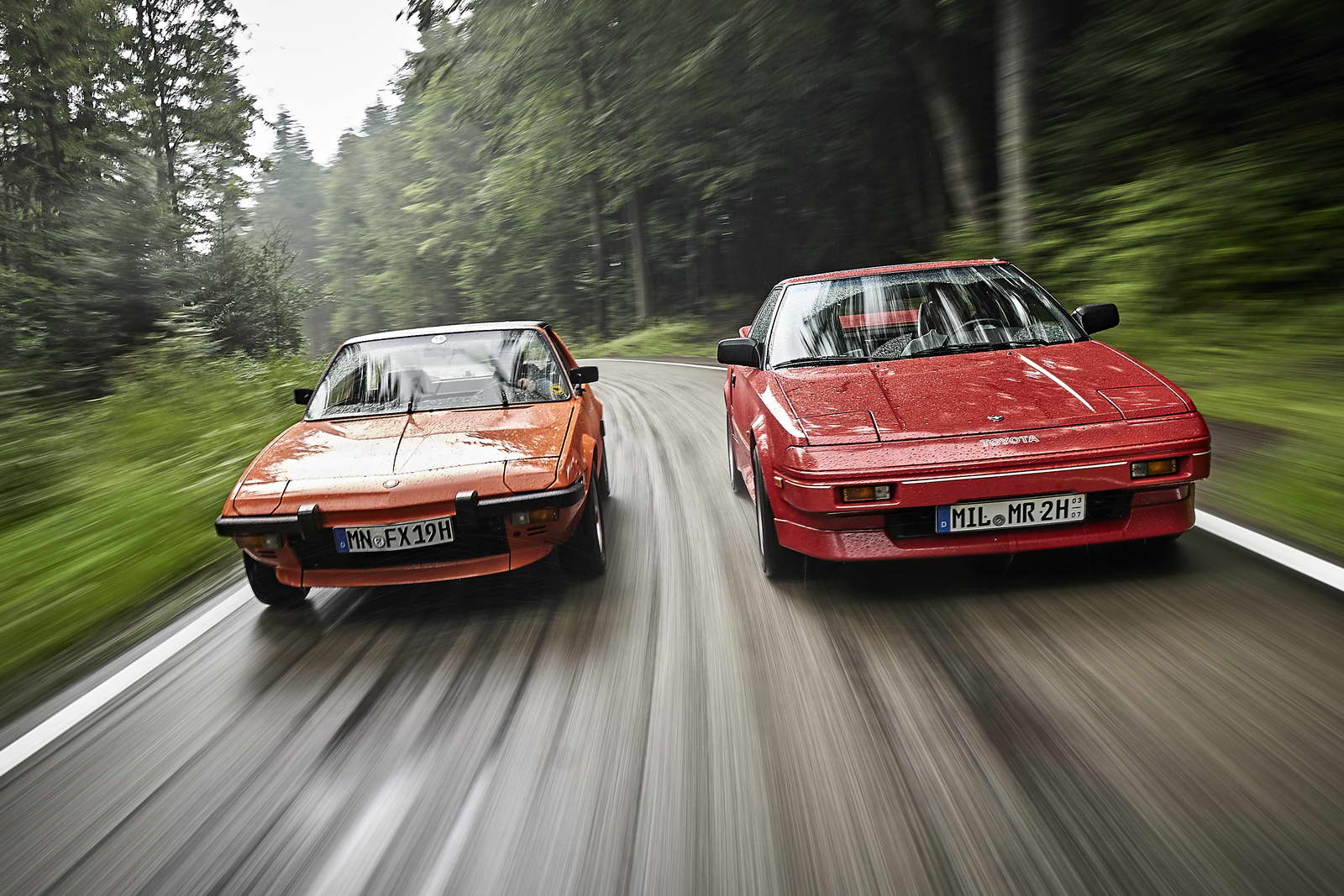 Toyota MR2 vs Fiat X 15